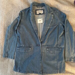 American Eagle Outfitters Classic Blue Blazer